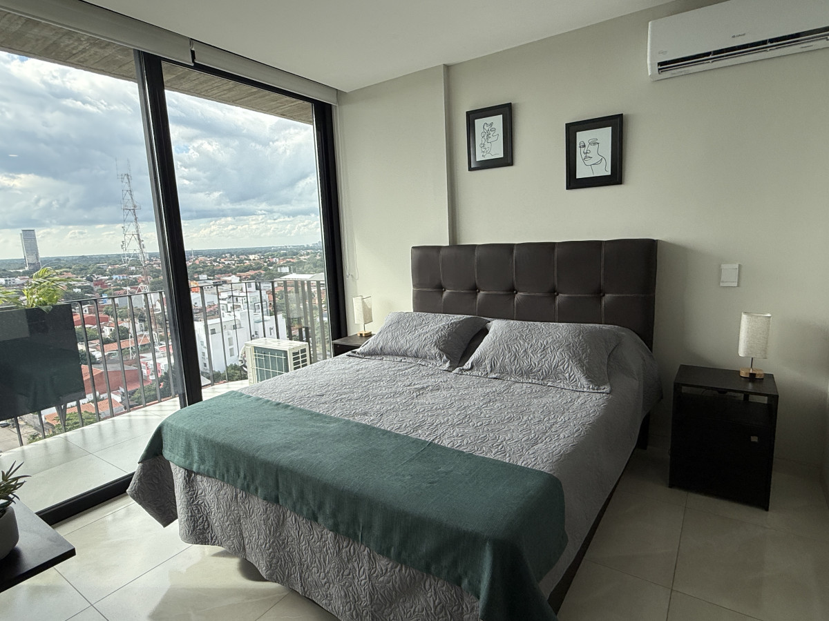 Departamento moderno en Equipetrol, con áreas sociales de lujo